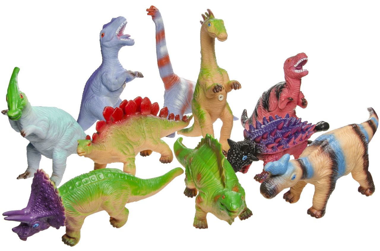 DINOSAURUS MOOIE KLEUREN 9ASS