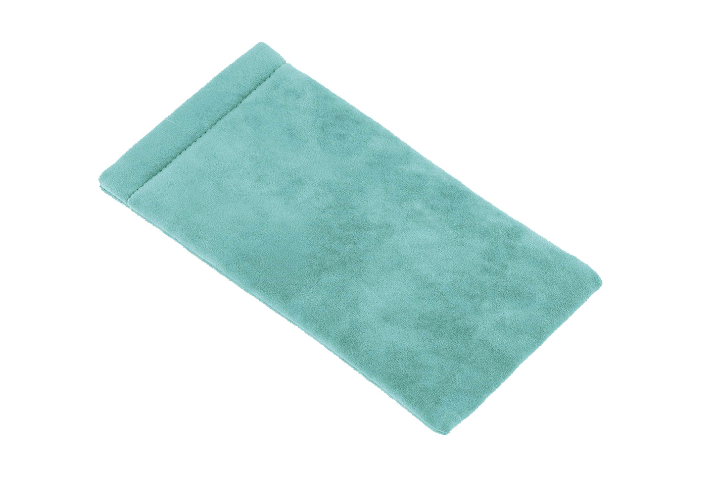 Turquoise Velvet Pouch