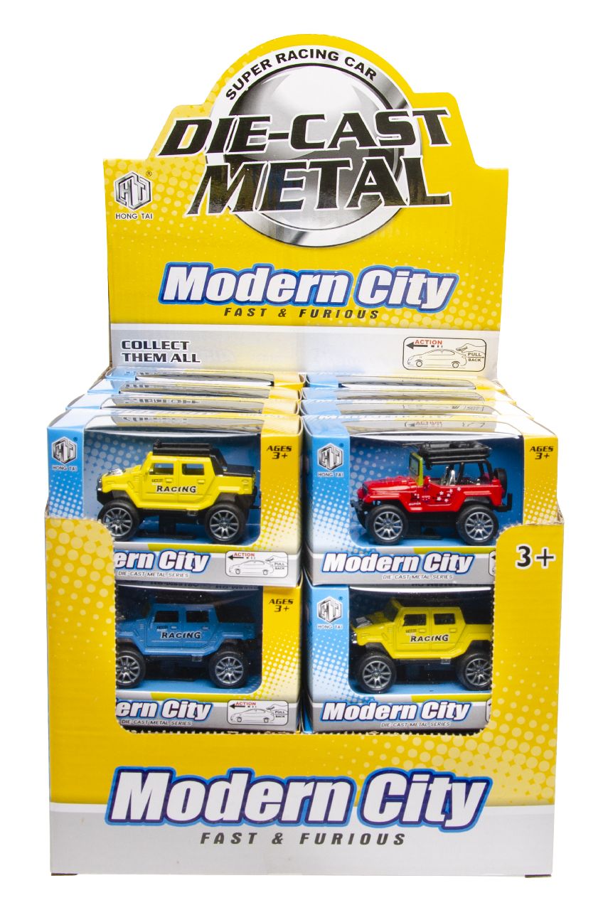 METALEN SUV IN DOOSJE