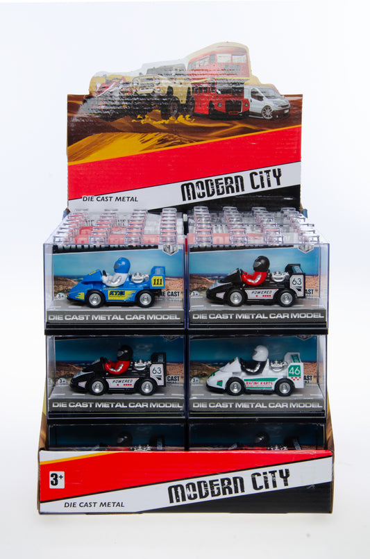 DIECAST GO-CART PULL BACK