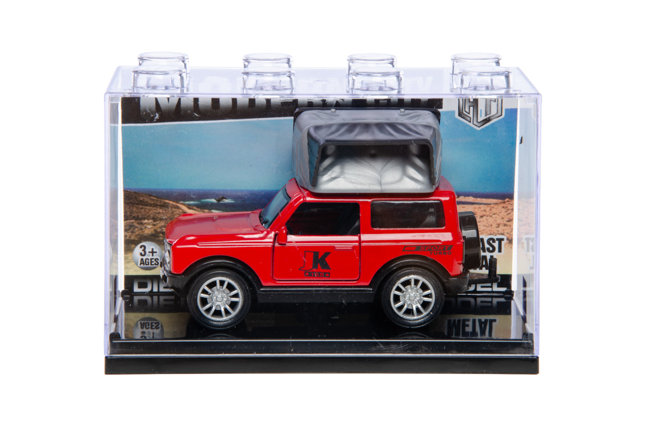 DIECAST SAFARI CAR PULL BACK
