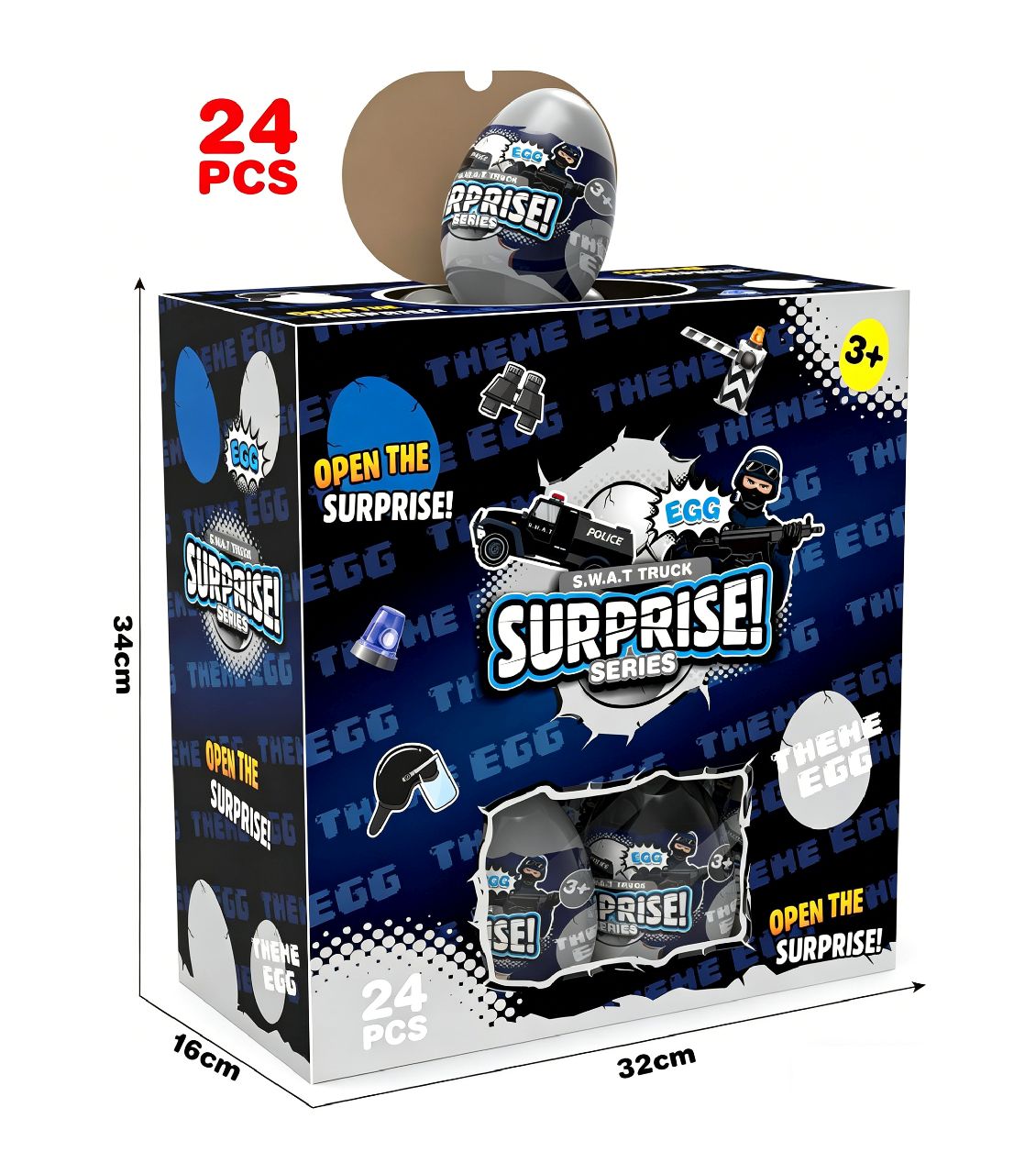COLLECT EM ALL - UNBOX SURPRISE EGG POLICE