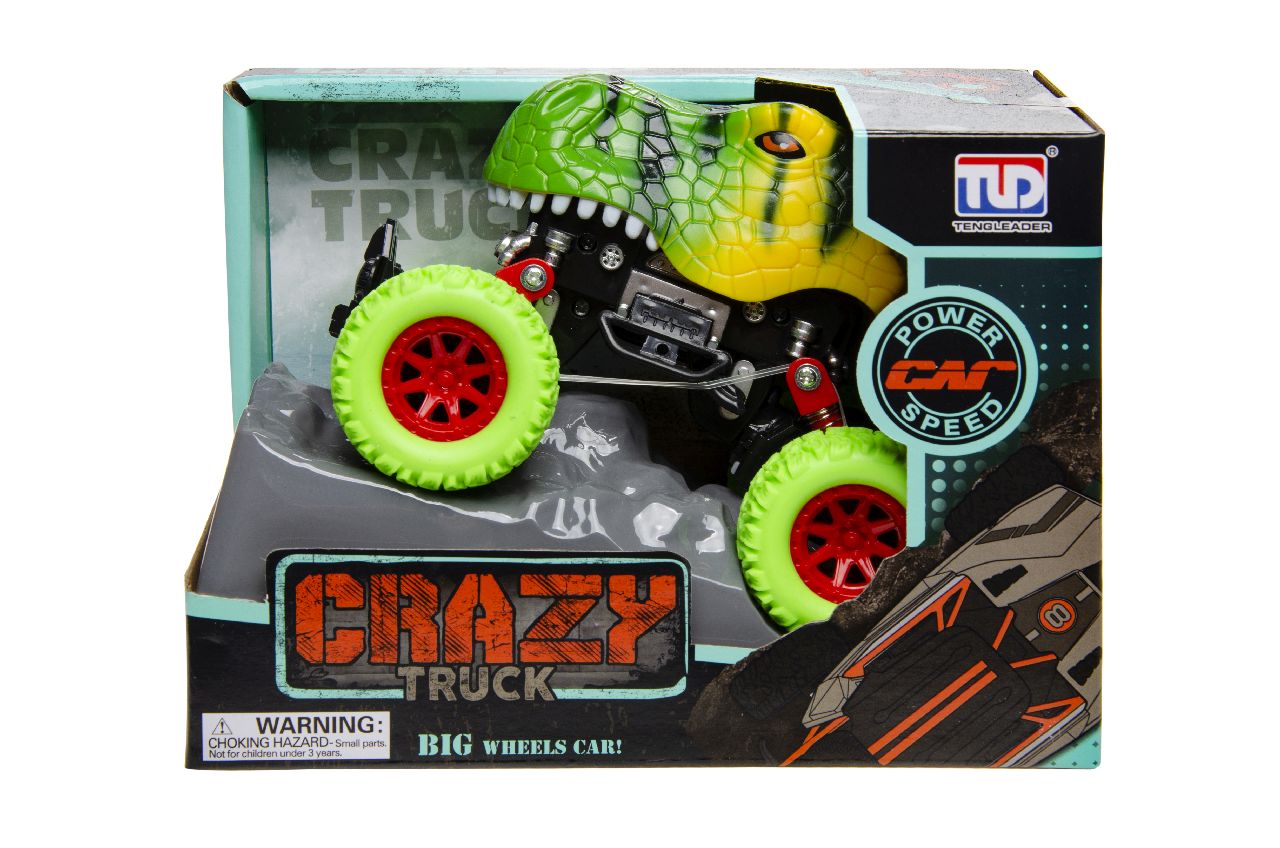 PULL BACK CRAZY DINO TRUCK