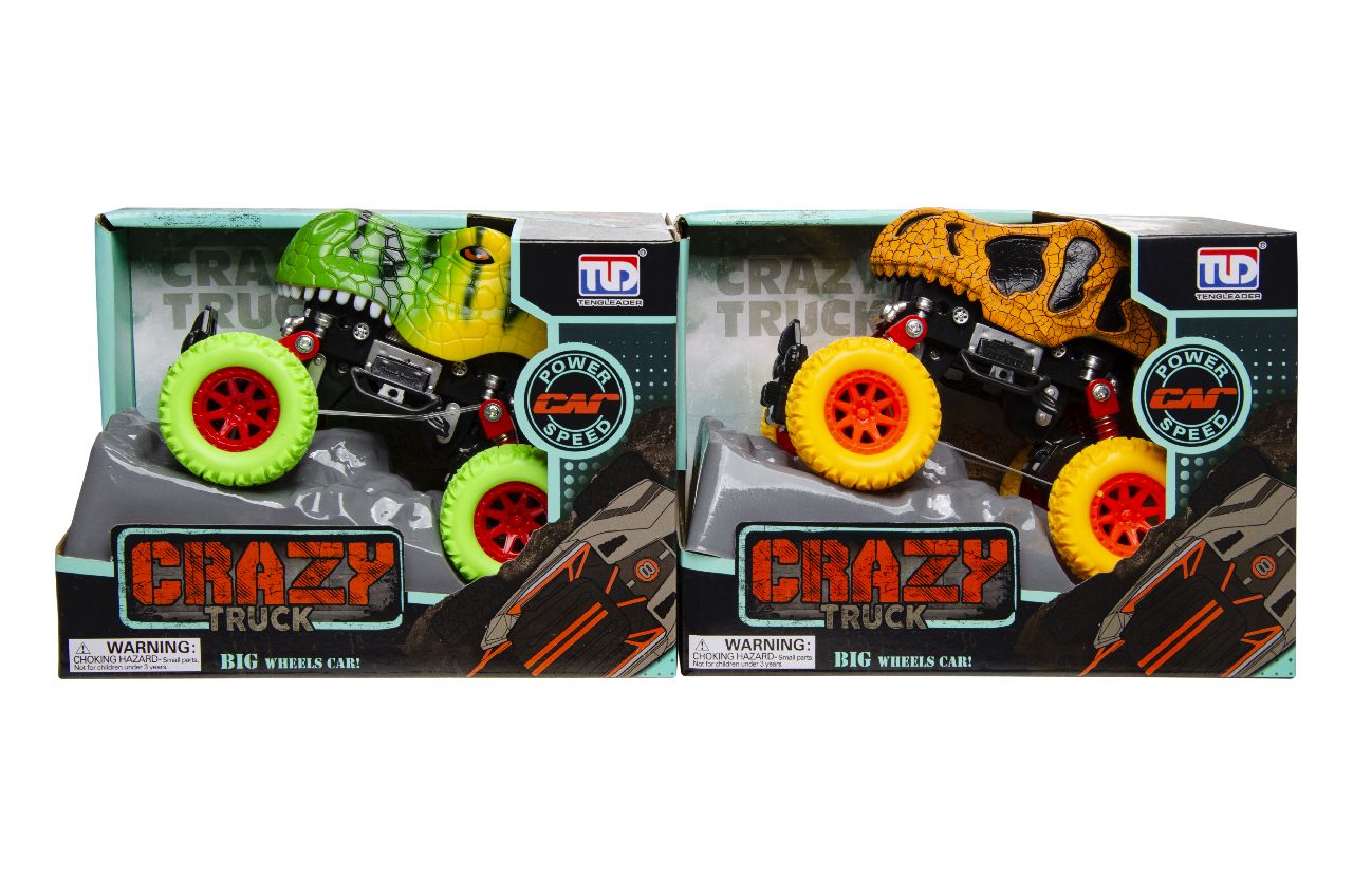 PULL BACK CRAZY DINO TRUCK