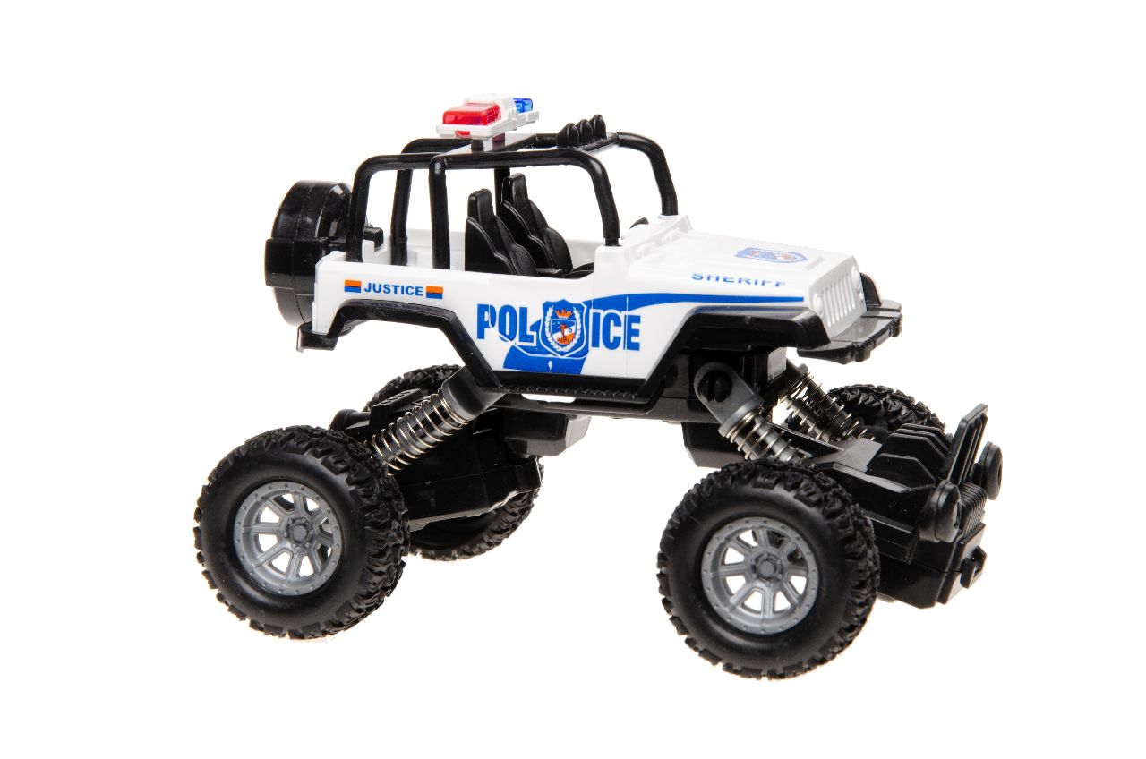 OFF ROAD POLICE CAR BLUE PB