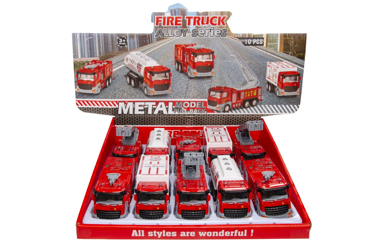 DIECAST FIRE TRUCK ASSORTMENT