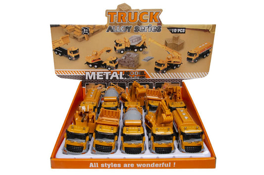 DIECAST CONSTRUCTION TRUCK ASSORTMENT