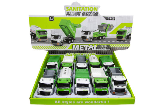 DIECAST GARBAGE TRUCK ASSORTMENT
