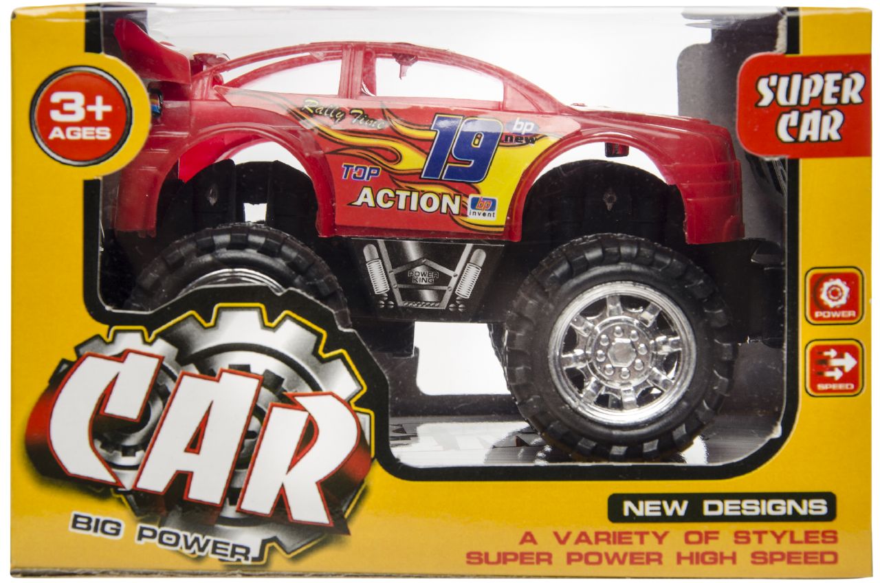 MONSTERTRUCK AUTO IN DOOS