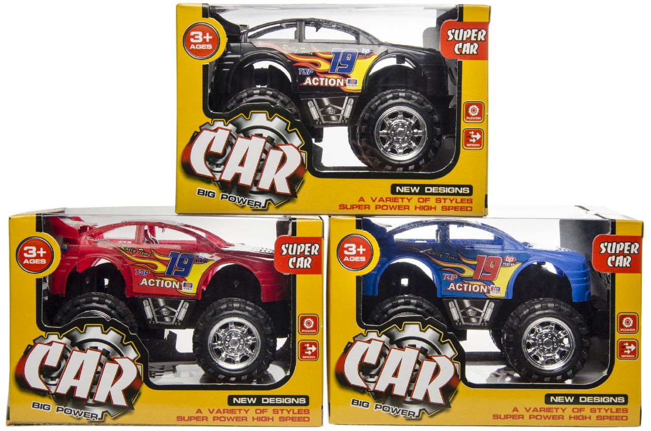MONSTERTRUCK AUTO IN DOOS