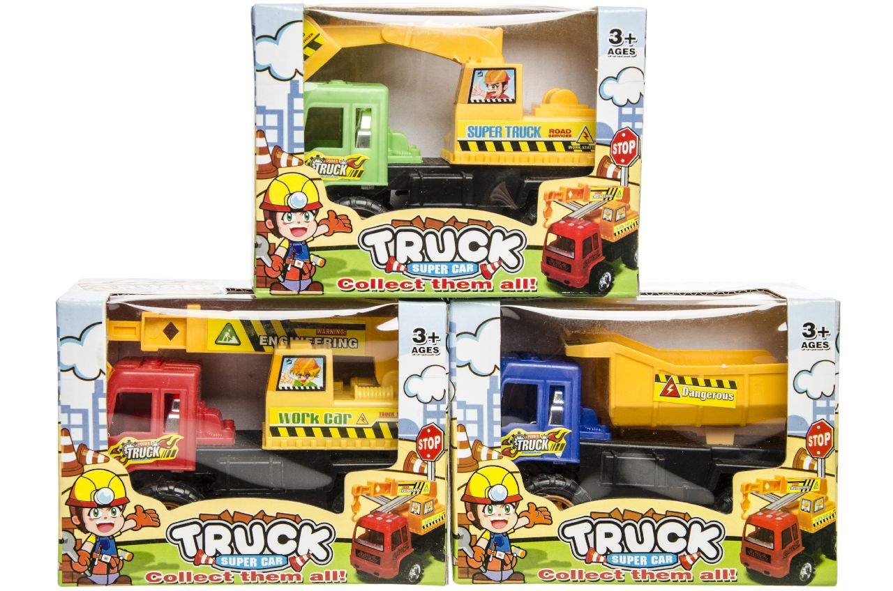 CONSTRUCTIE TRUCK IN DOOS