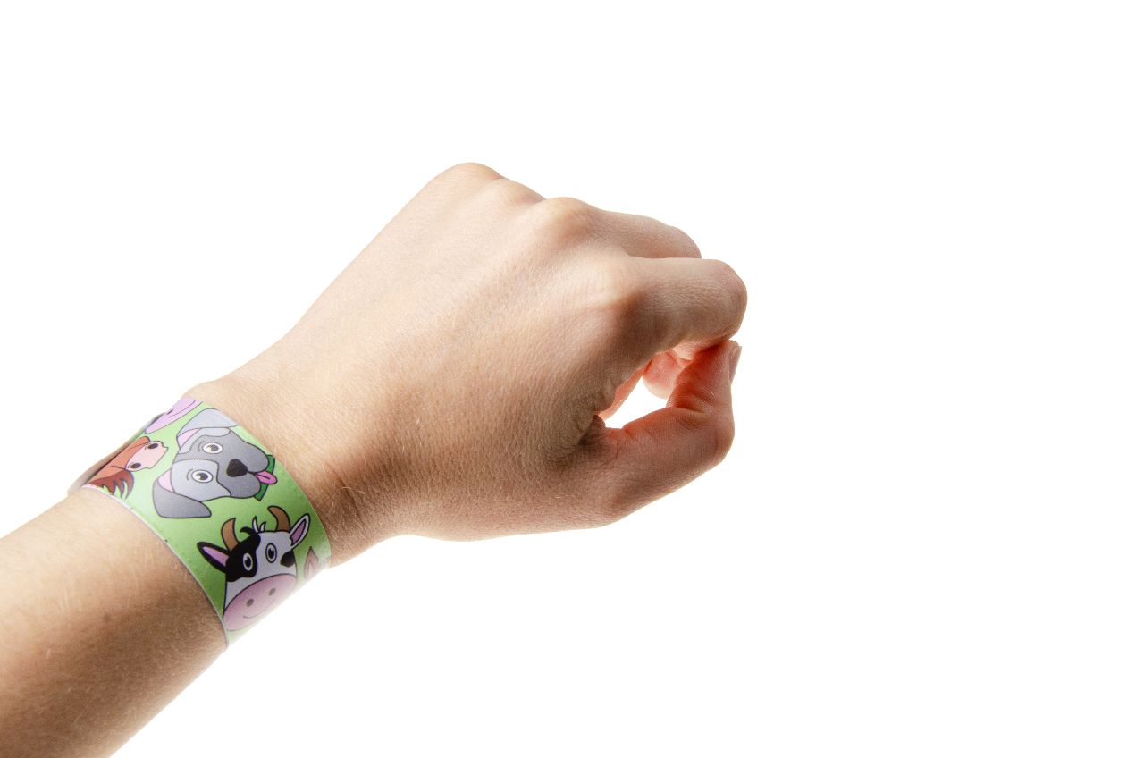KLAP-ARMBAND. BOERDERIJDIEREN