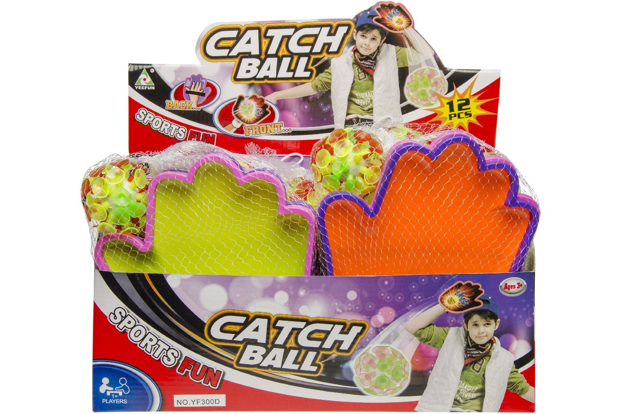 CATCH BALL ZUIGNAP/2 RACKETS