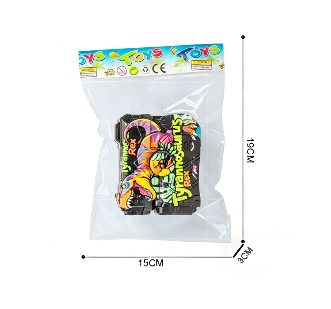 FOLDABLE WATERGUN DINOSAUR PP
