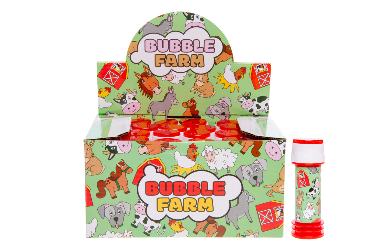 BUBBLES 30ML. FARM ANIMALS °°