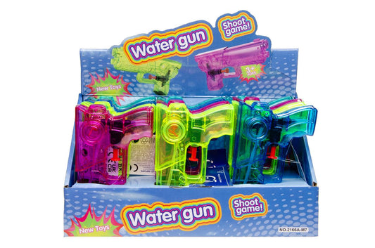 TRANSPARANT WATERGEWEER IN DISPLAY S