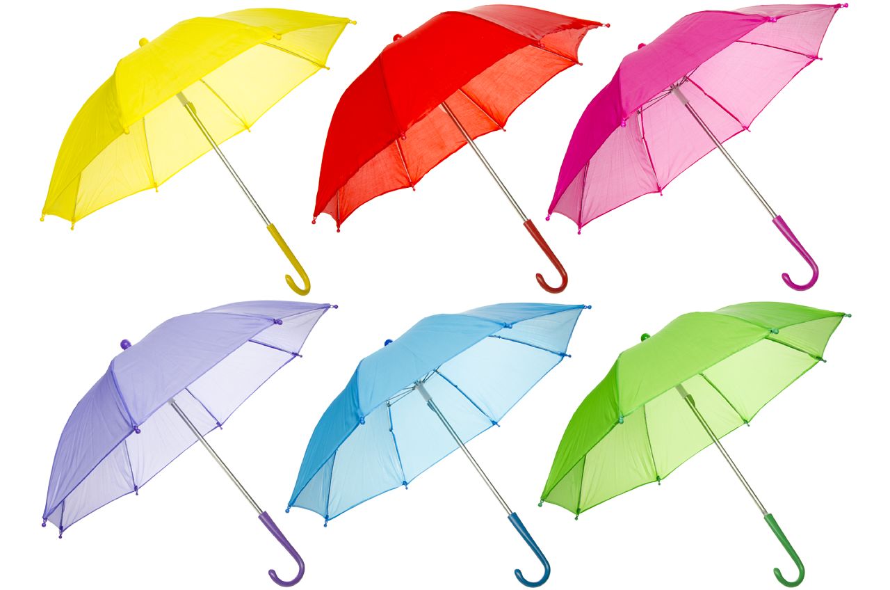 PARAPLU. 6 KLEUREN