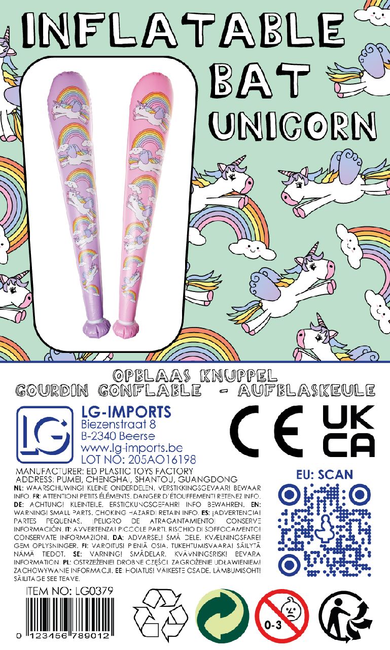 OPBLAAS KNUPPEL 'EENHOORN'