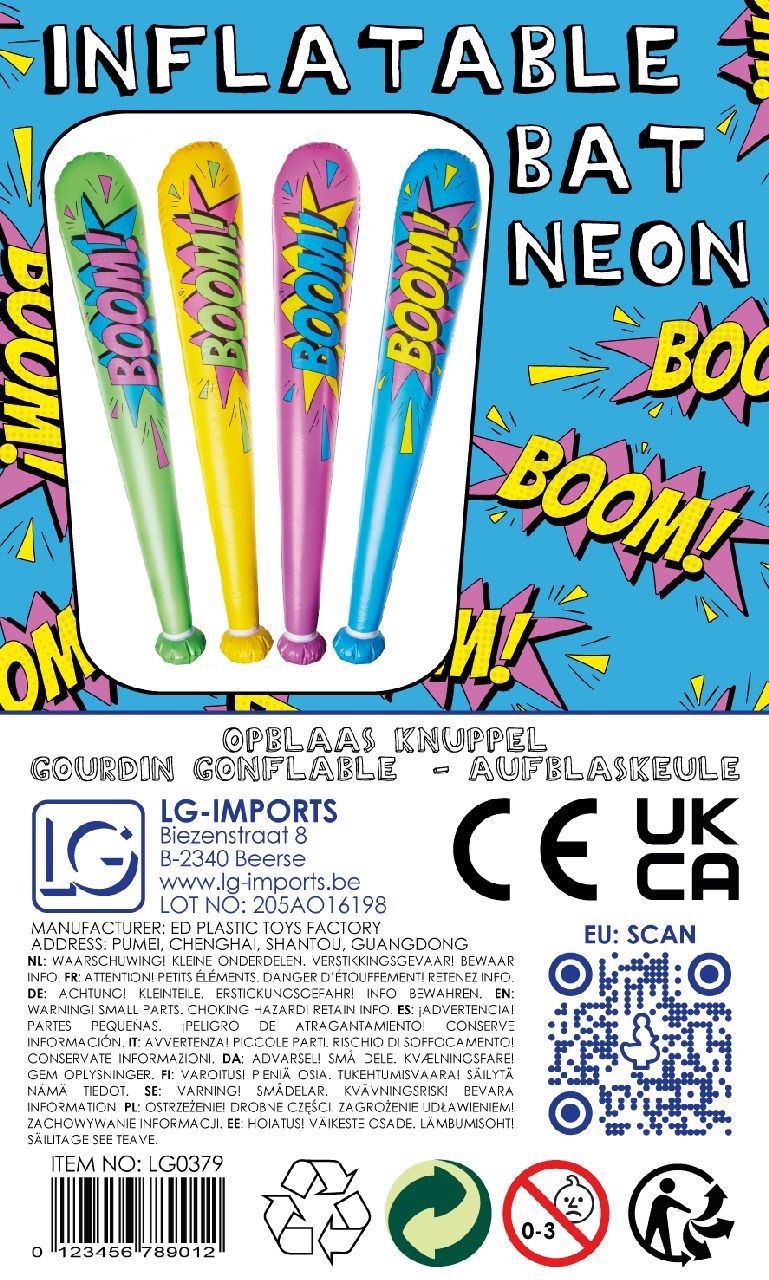 OPBLAAS KNUPPEL HELD(IN) 'BOOM'