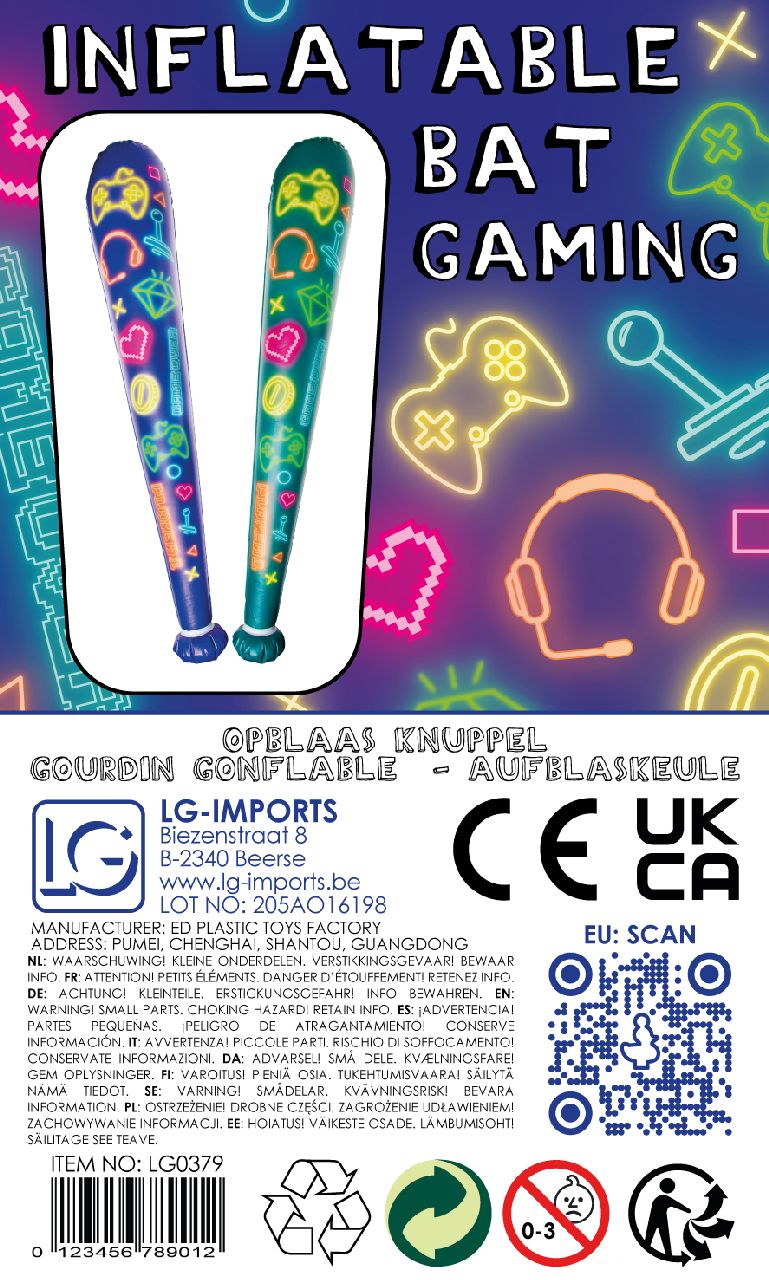 OPBLAAS KNUPPEL 'GAMER'
