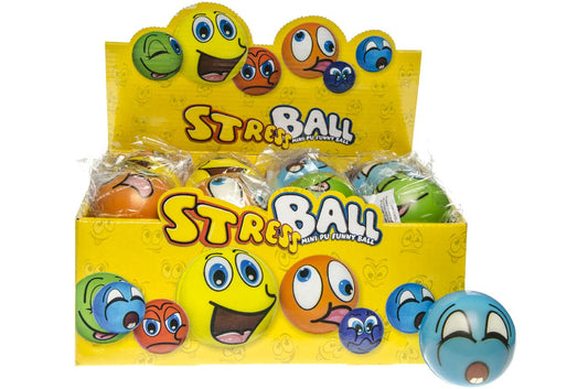STRESS BAL. GRAPPIGE GEZICHTEN