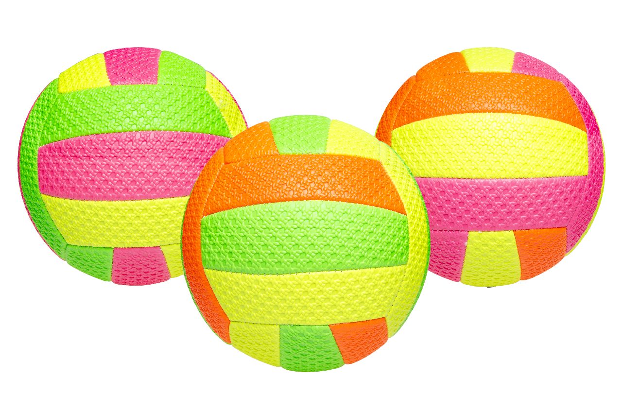 NO. 5 NEON VOLLEYBAL. DEFLATED