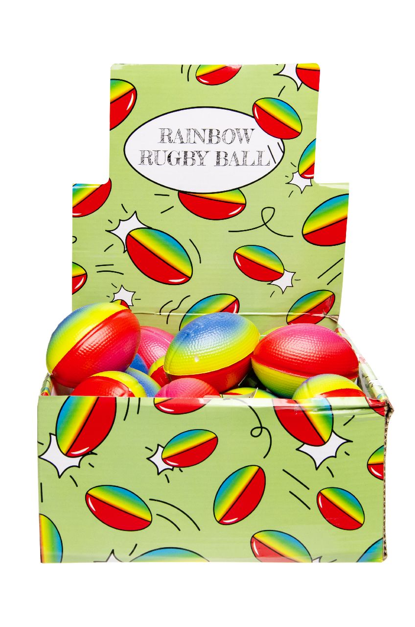 RUGBY BAL REGENBOOG