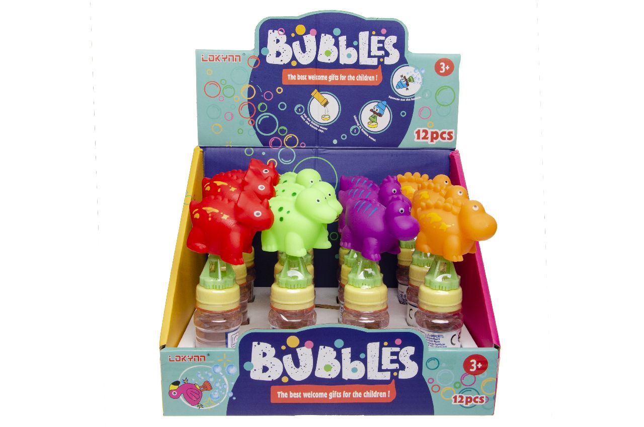 BUBBLE W DINO FIGURE 50ML °