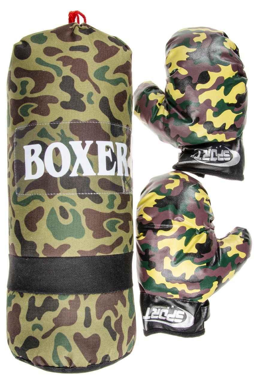 BOKSZAK. MILITAIRCAMOUFLAGE