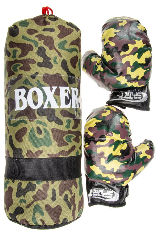 BOKSZAK. MILITAIRCAMOUFLAGE