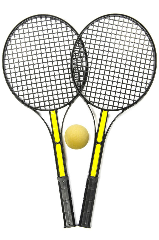 TENNIS 2 RACKETS+BALLETJE