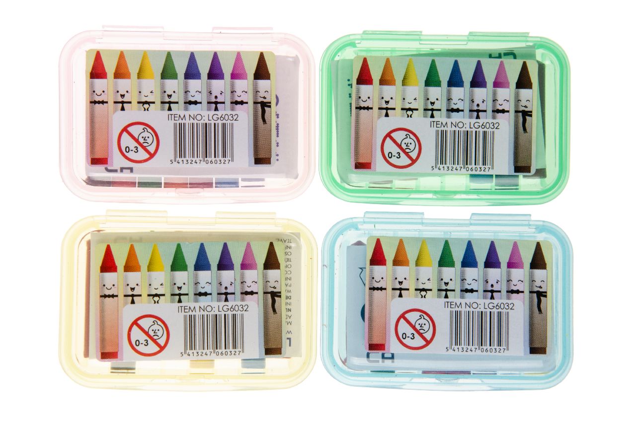 8ST MINI-WASKRIJTJES IN DOOSJE