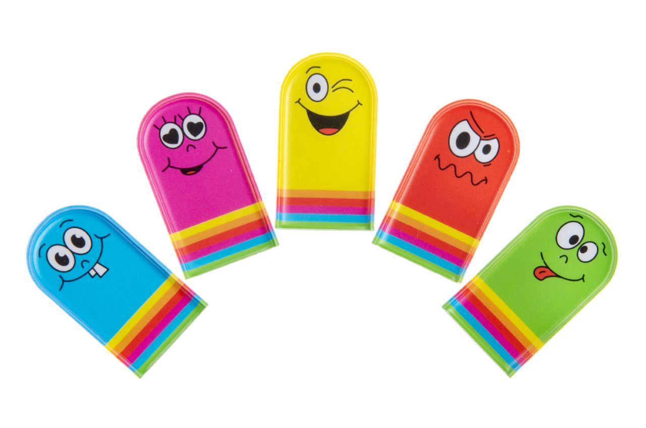 5ST VINGERPOPPETJES GEZICHTJES