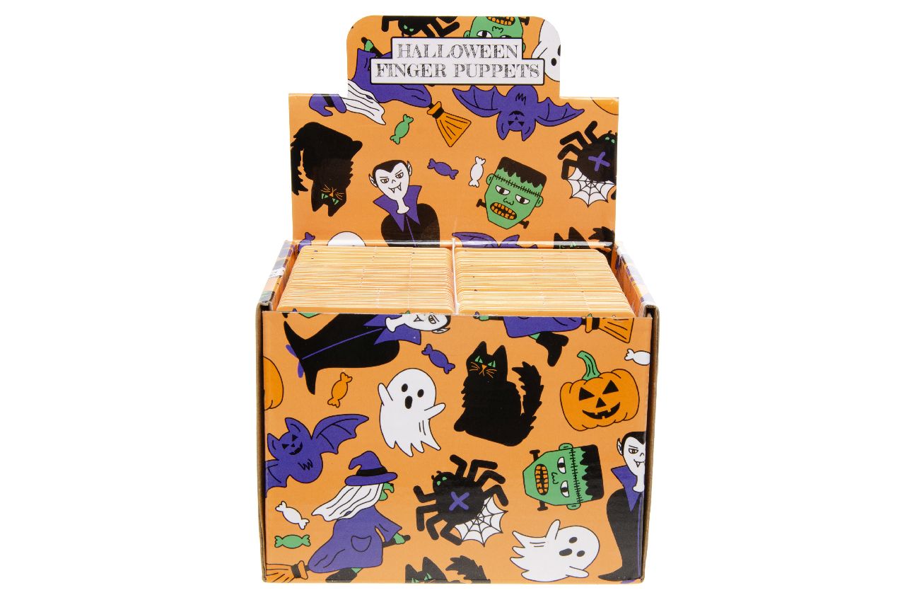 1ST VINGERPOPPETJE HALLOWEEN °°°°