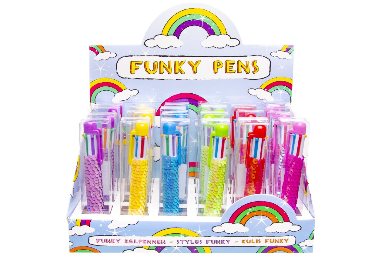 PAILLETJES KLEURENBALPEN. 6ASS