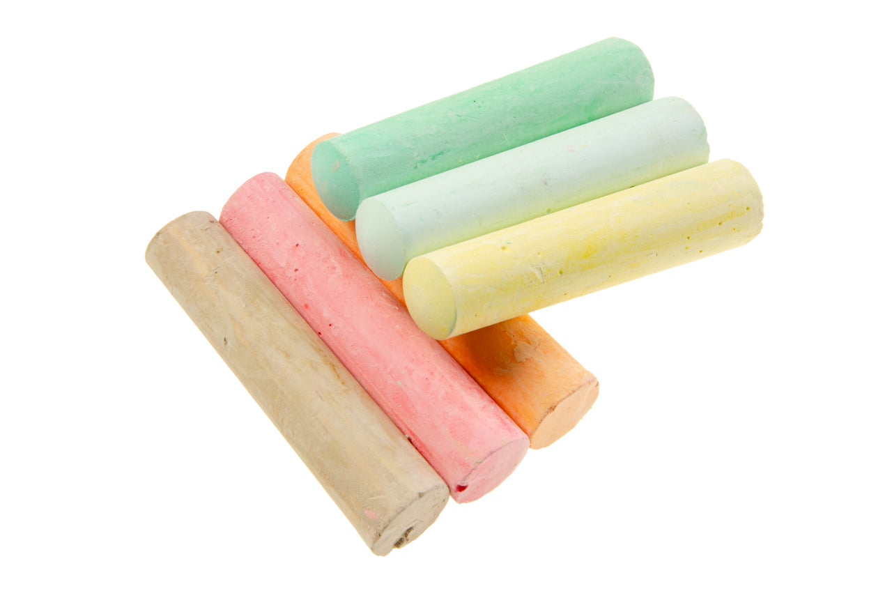 6PCS SIDEWALK CHALK DINOSAUR