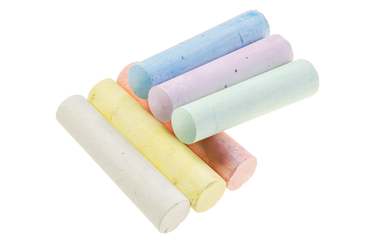 6PCS SIDEWALK CHALK UNICORN
