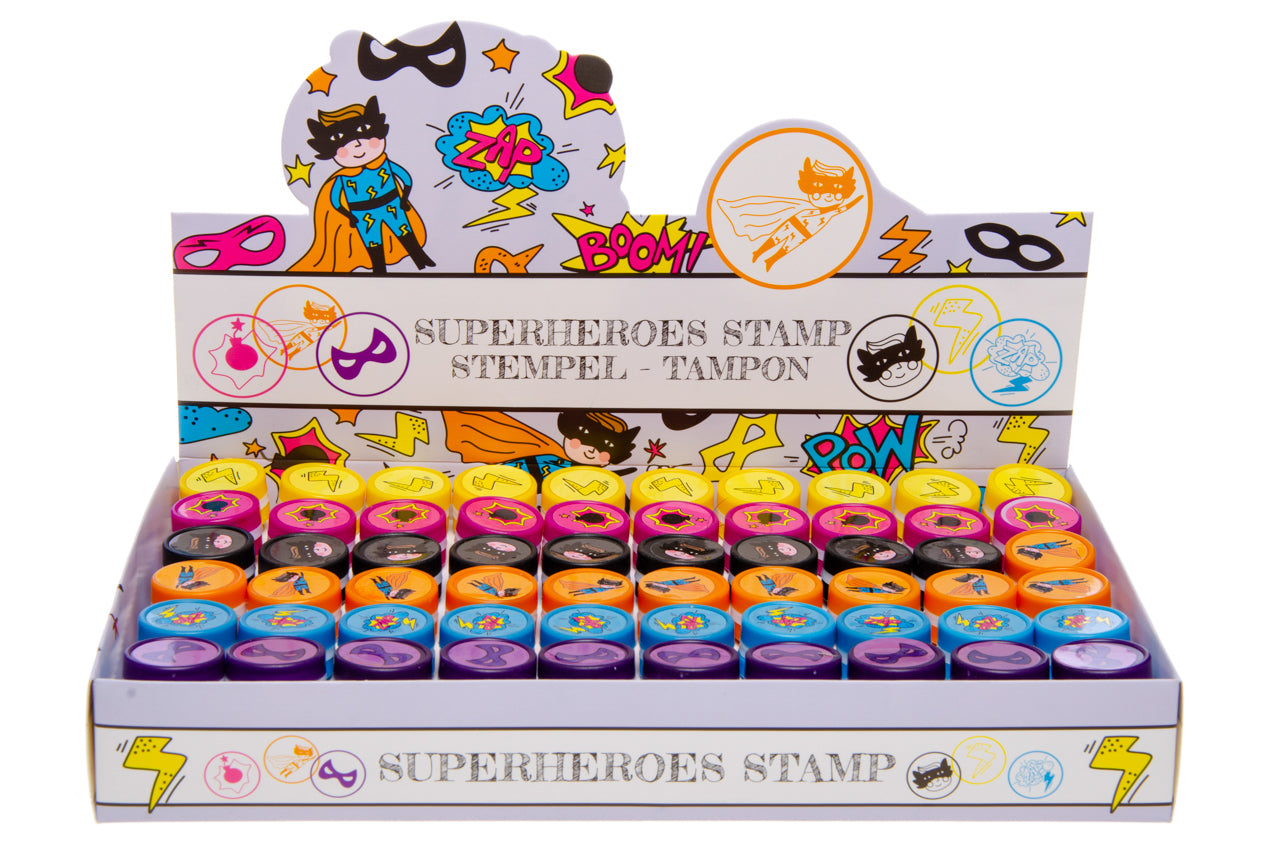 SUPERHERO STAMPS
