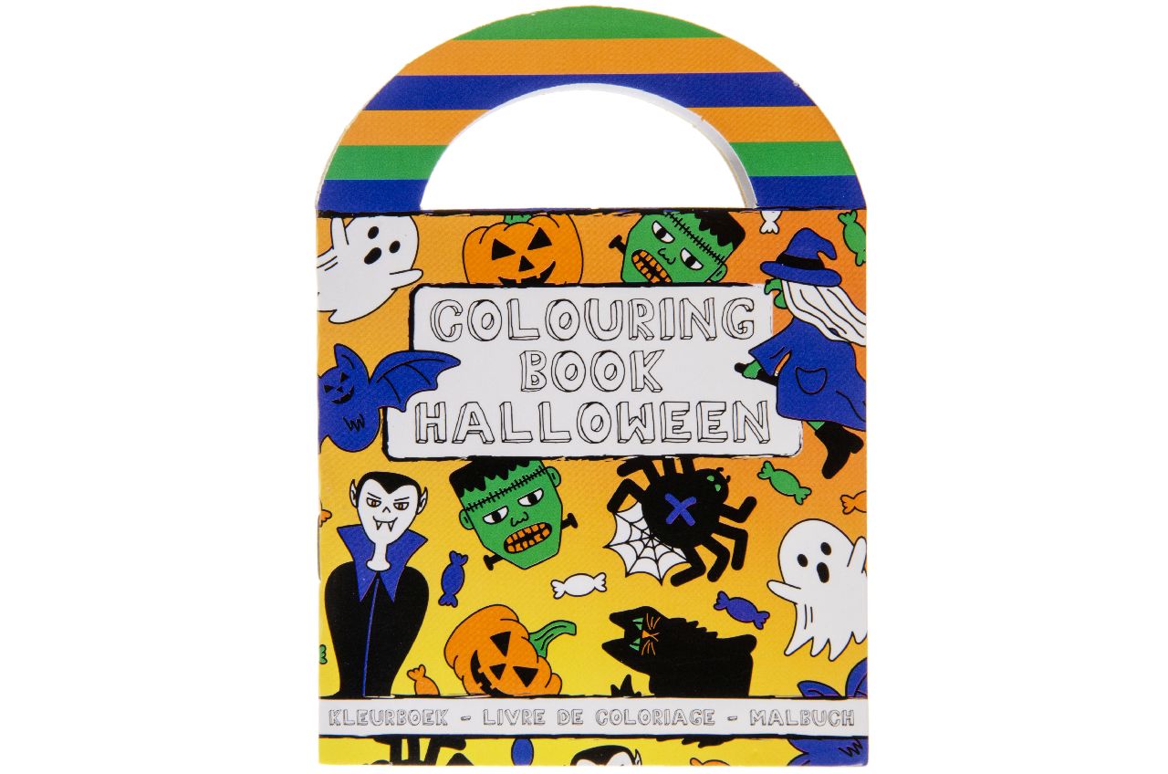 KLEURBOEK MET STICKERS HALLOWEEN S