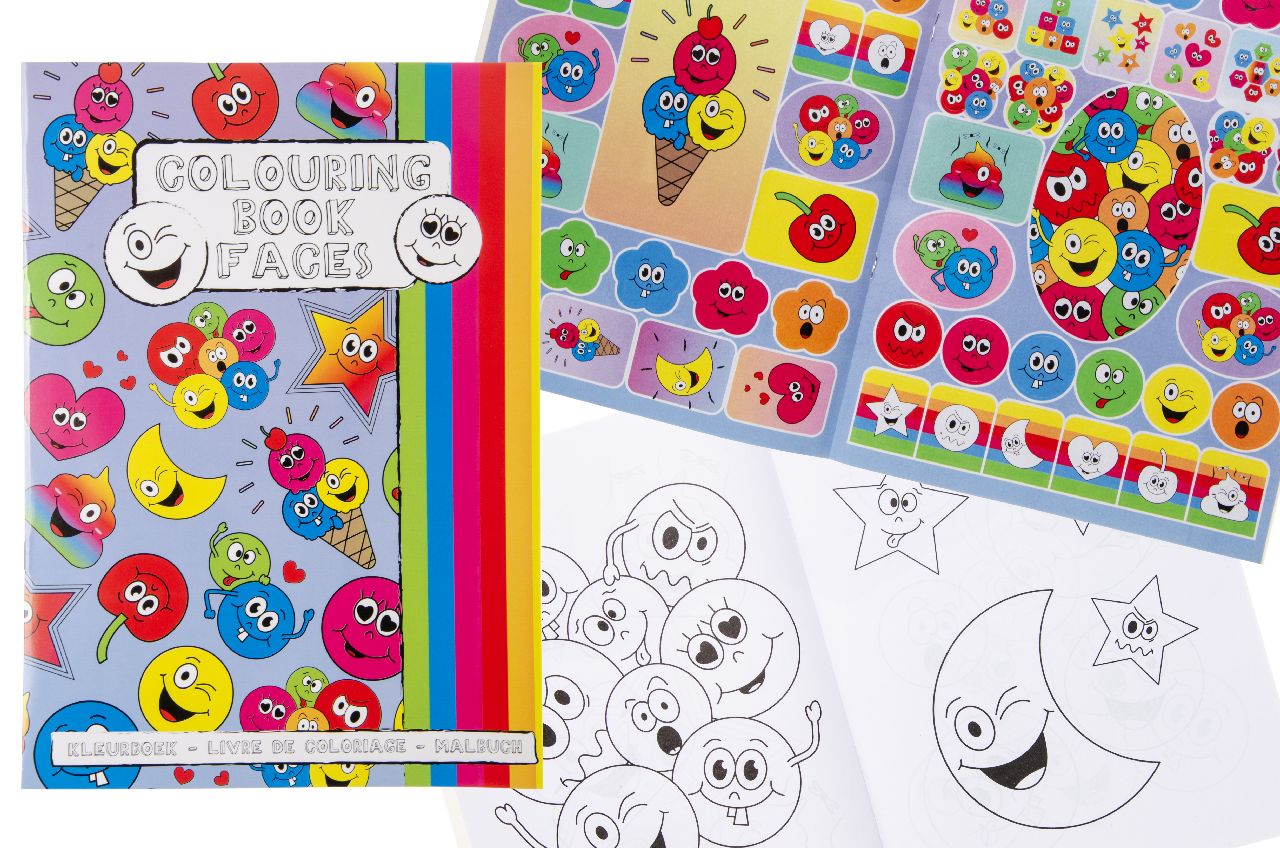 KLEURBOEK GEZICHTJES L