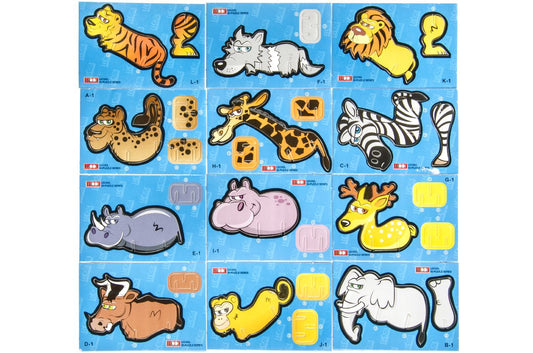 3D PUZZEL TE MONTEREN DIEREN