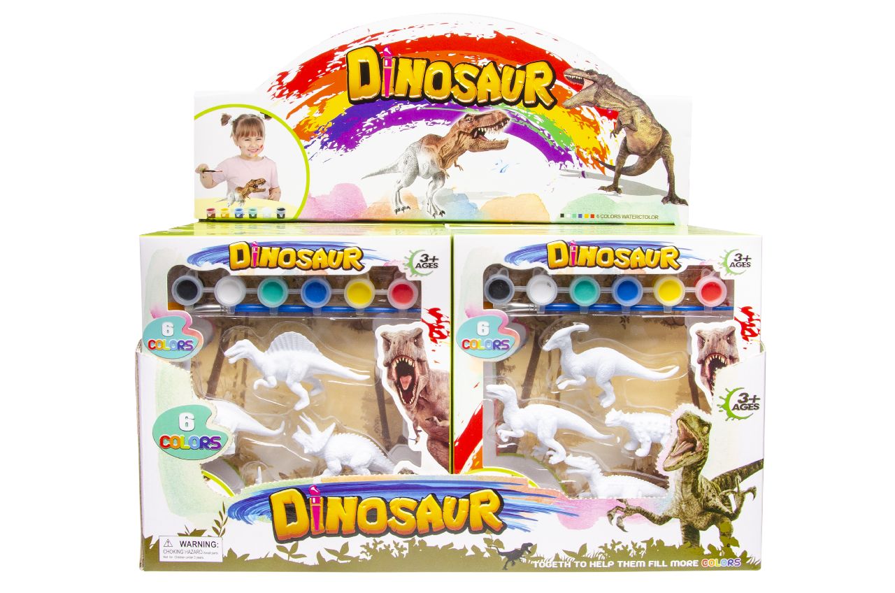 SCHILDER JE EIGEN DINO. 3ASS