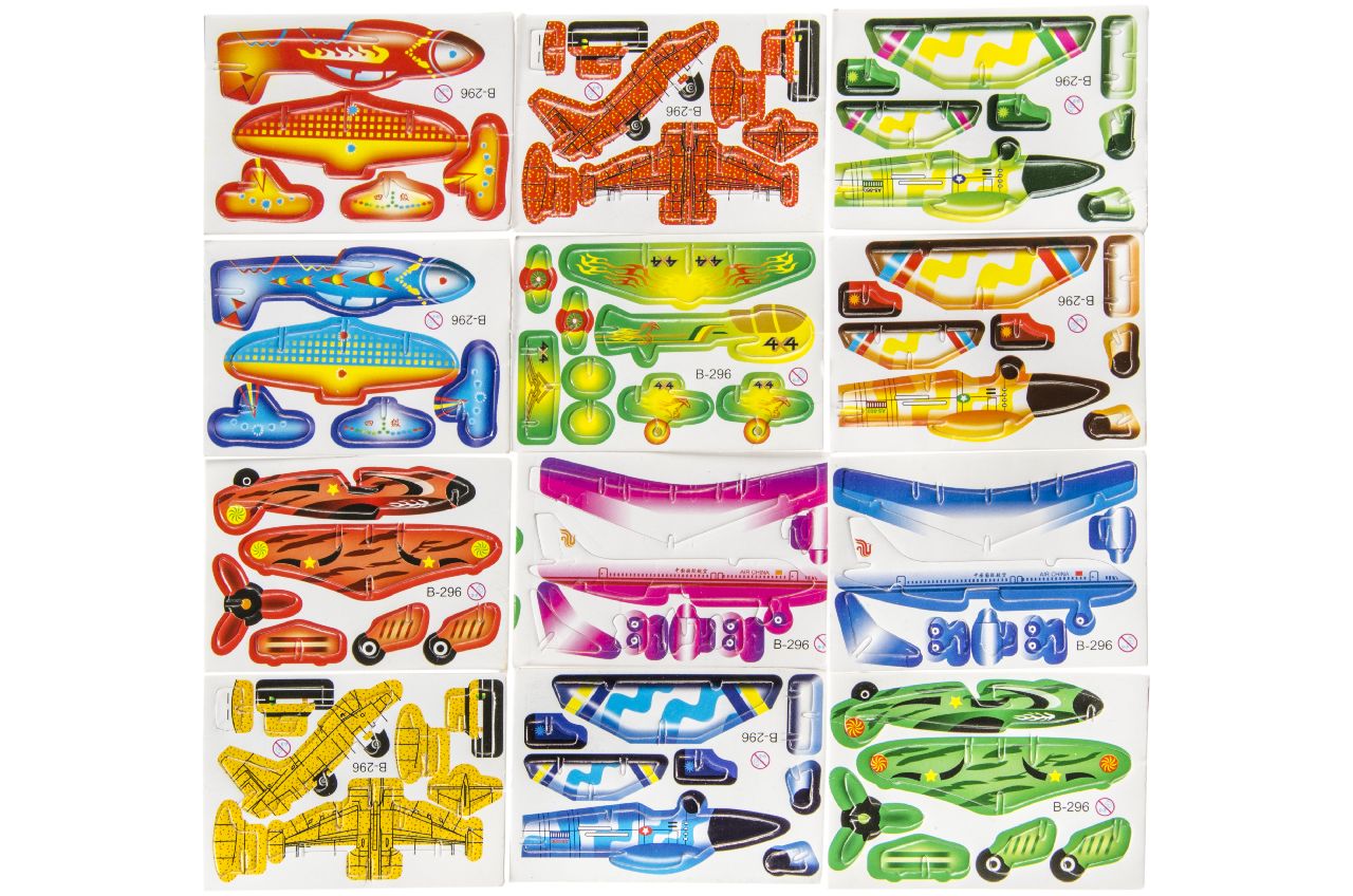 3D PUZZEL VLIEGTUIG MONTEREN S
