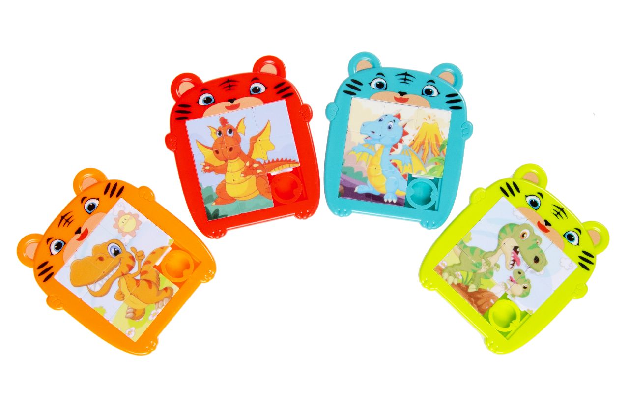 SCHUIFPUZZELTJE DINOSAURUS
