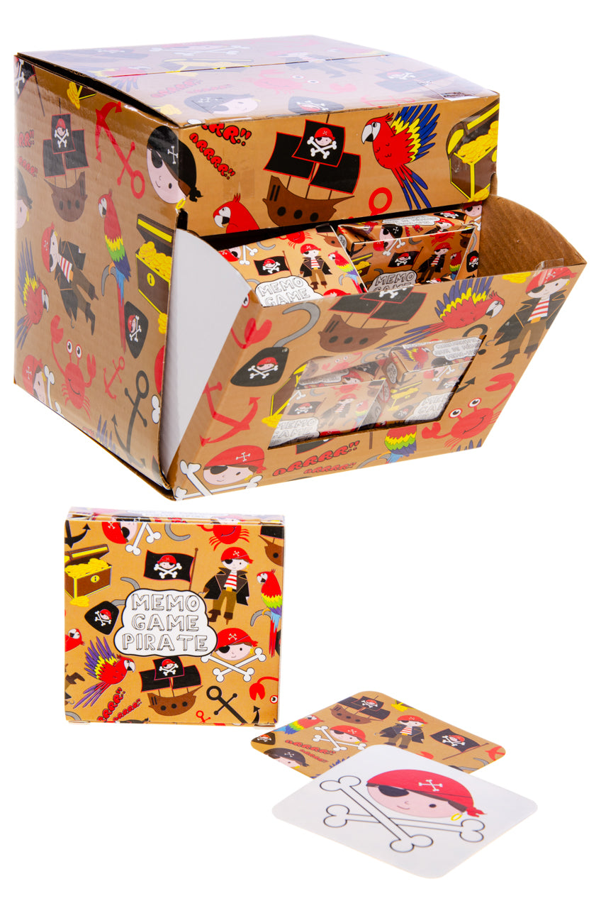 MINI MEMO GAME 28 CARDS. PIRATE
