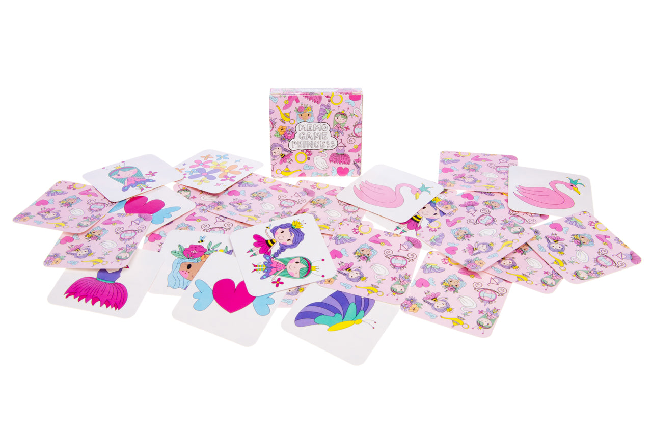 MINI MEMO GAME 28 CARDS. PRINCESS