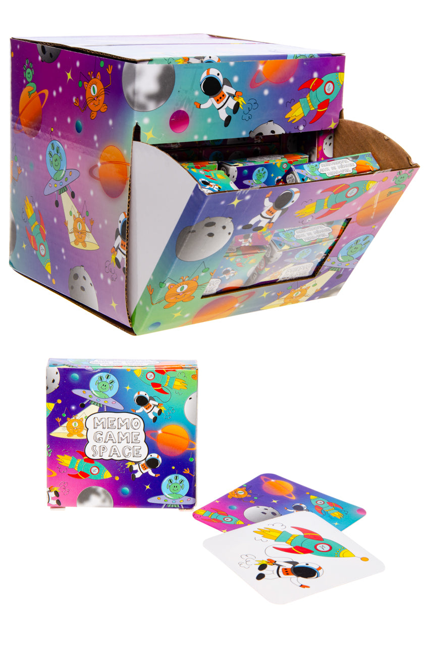 MINI MEMO GAME 28 CARDS. SPACE