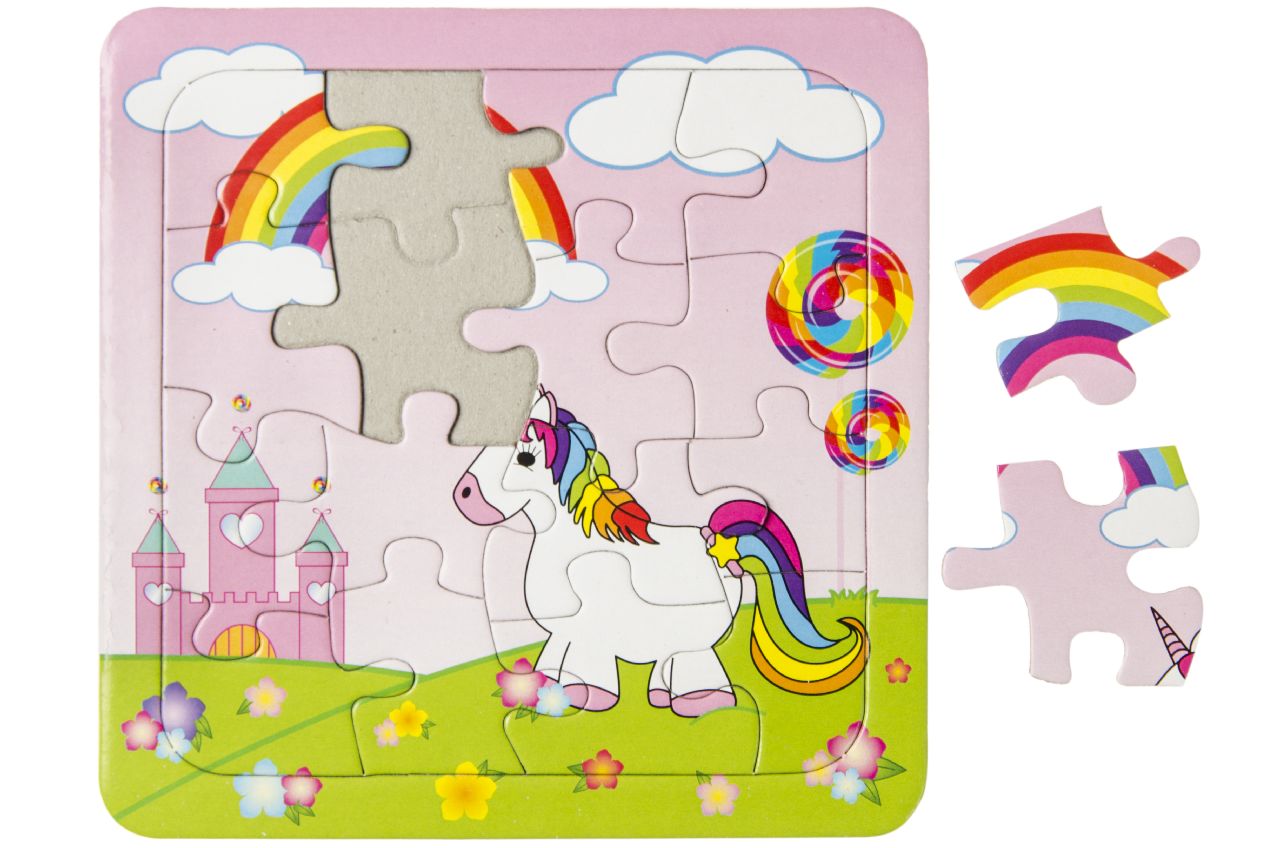 PUZZEL EENHOORN. 3ASS