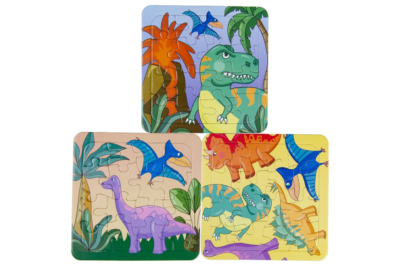 PUZZEL DINOSAURUS. 3ASS