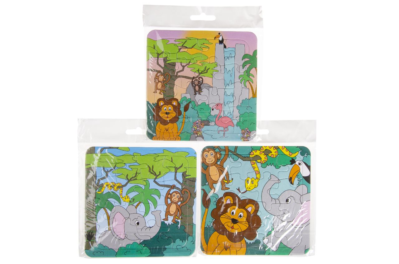 PUZZEL JUNGLE IN ZAKJE